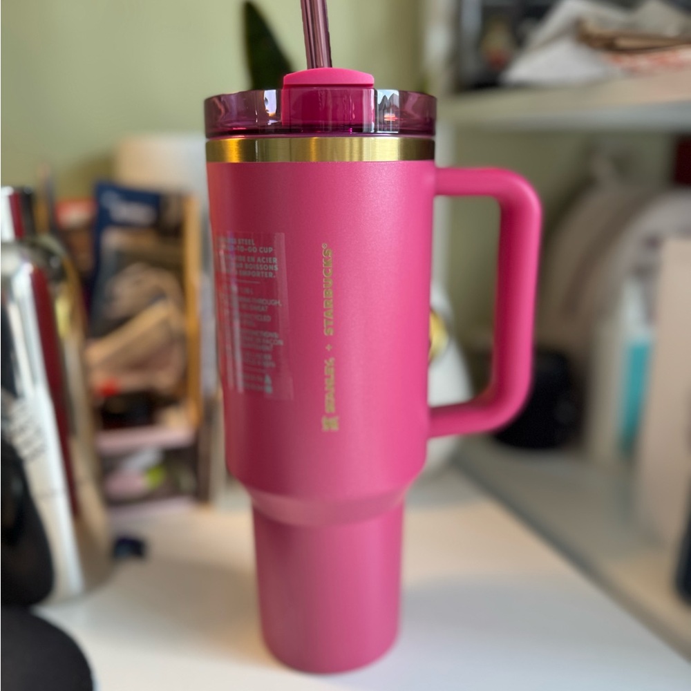 Stanley Starbucks Pink Tumbler - limited edition